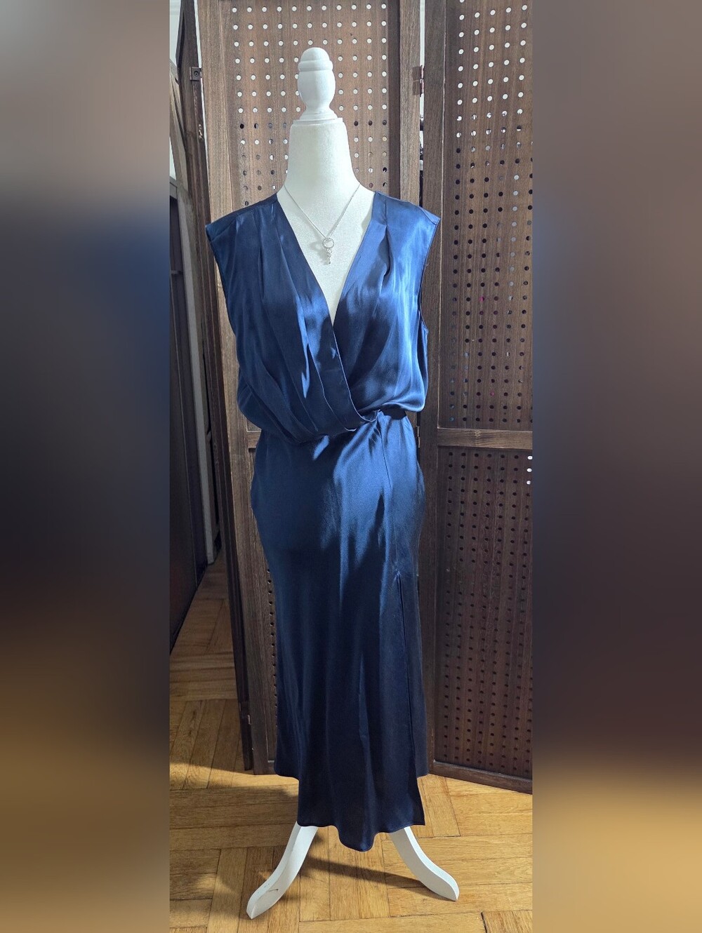 Amanda Uprichard Matthews Silk Dress